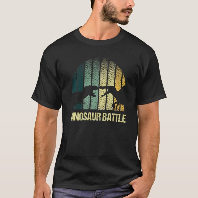 T Rex Dinosaur Spinosaurus Shirt (Framsida)