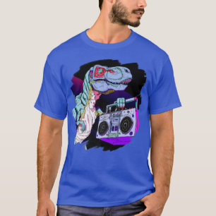 T Rex Dinosaur Stereo Techno Tyrannosaurus Rex Dj Shirt