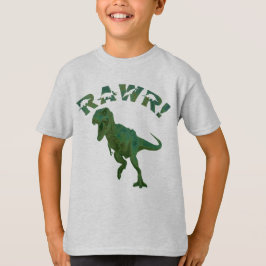 T-Rex Dinosaur Tyrannosaurus Rex RAWR Kids T Shirt