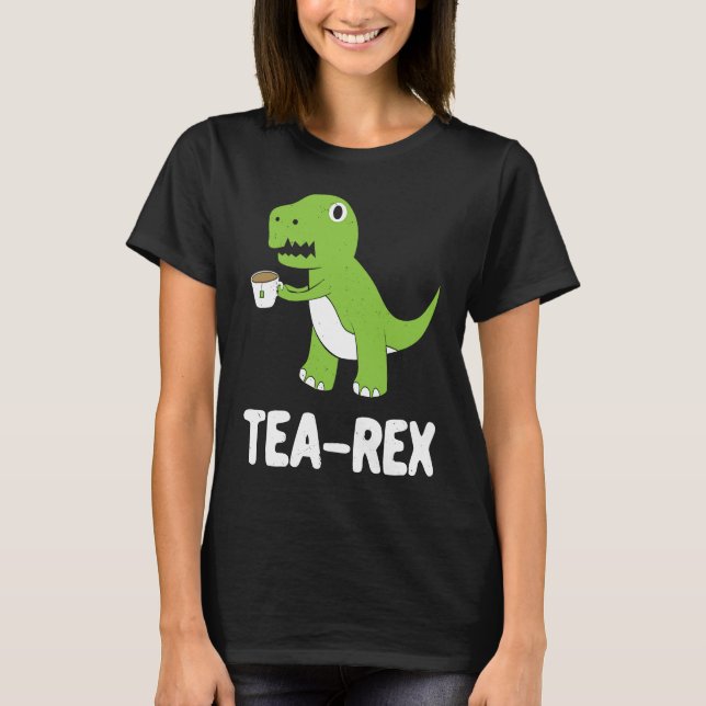 T-Rex dinosaur Tyrannosaurus Rex T Shirt (Framsida)