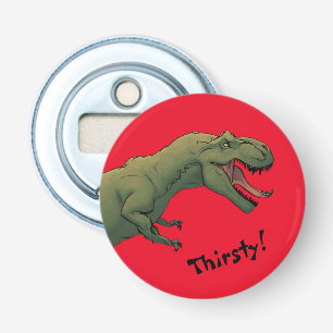T-Rex Dinosaur Tyrannosaurus Thirsty! Flasköppnare