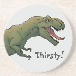 T-Rex Dinosaur Tyrannosaurus Thirsty Matar mig! Underlägg
