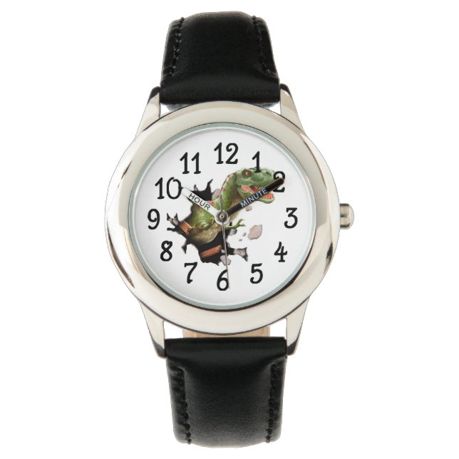 T-Rex Dinosaur Watch Armbandsur (Framsida)