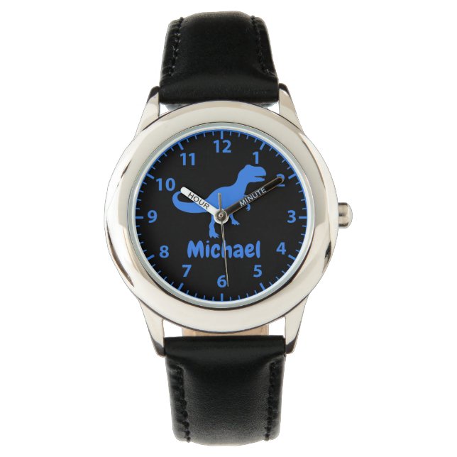 T-Rex Dinosaur Watch Personlig Namn Armbandsur (Framsida)