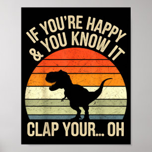 T Rex Dinosaurie Meme Rolig Dino För Män Kvinnor P Poster