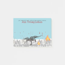 T-Rex dinosauris attackerande personlig