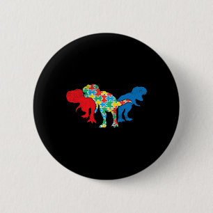 T-Rex Dinosaurs Puzzle Dino Autism Awareness ASL G Knapp