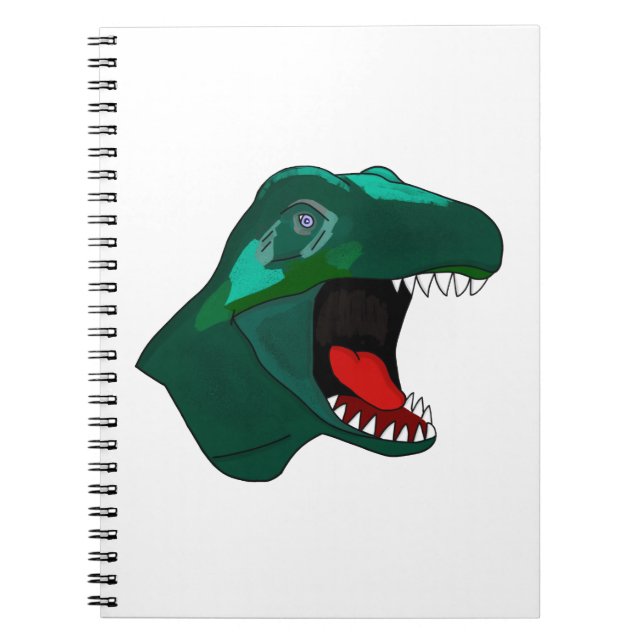 T Rex Dinossaur Anteckningsbok (Framsidan)