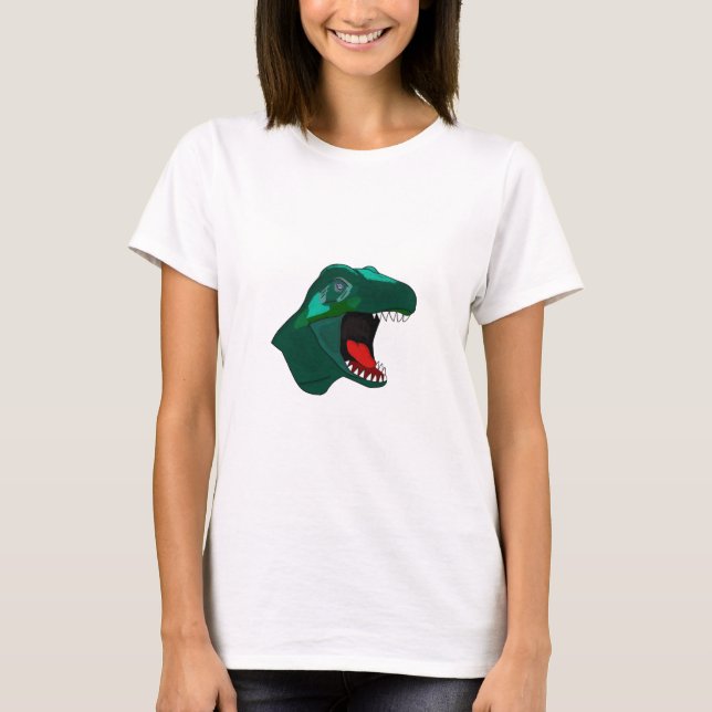 T Rex Dinossaur Shirt (Framsida)