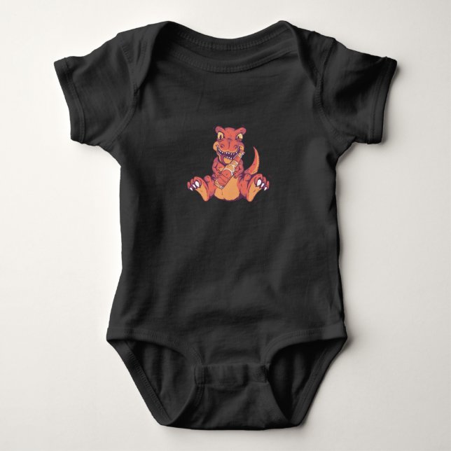 T-rex-dricksöl T Shirt (Framsida)