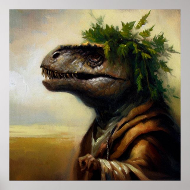 T Rex Druid Poster (Framsidan)