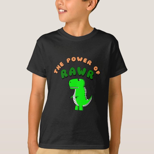 T-Rex effekten hos RAWR Tee (Framsida)