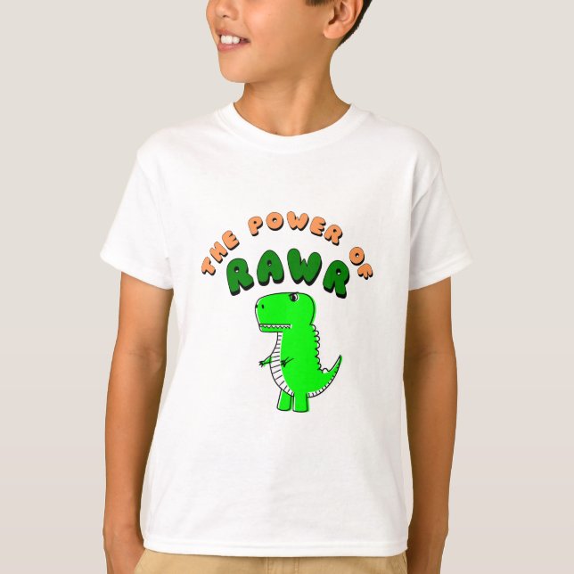 T-Rex effekten hos RAWR Tee (Framsida)