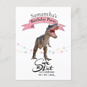 T Rex, Flickan Spara Datumet Vykort