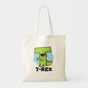 T-Rex Funny Alphabet Dinosaur Pun Tygkasse