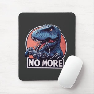 T-Rex Gamer Inte Mer Design Musmatta