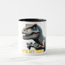 T-Rex Gamer It’s My Turn Design