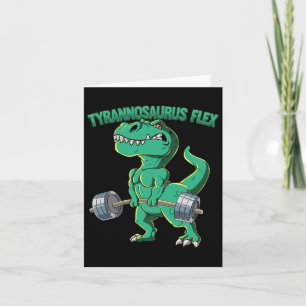 T-rex Gym Bodybuilding Tyrannosaurus Flex Kort