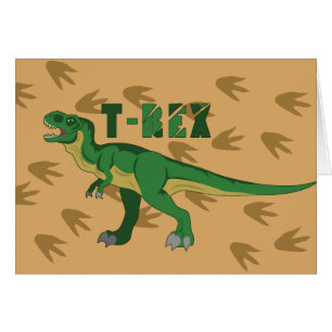 T-Rex Hälsningskort