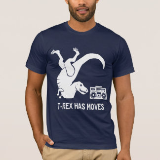 T-Rex har flyttningar T-shirt