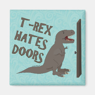 T-Rex-hastighetsdörrar Magnet