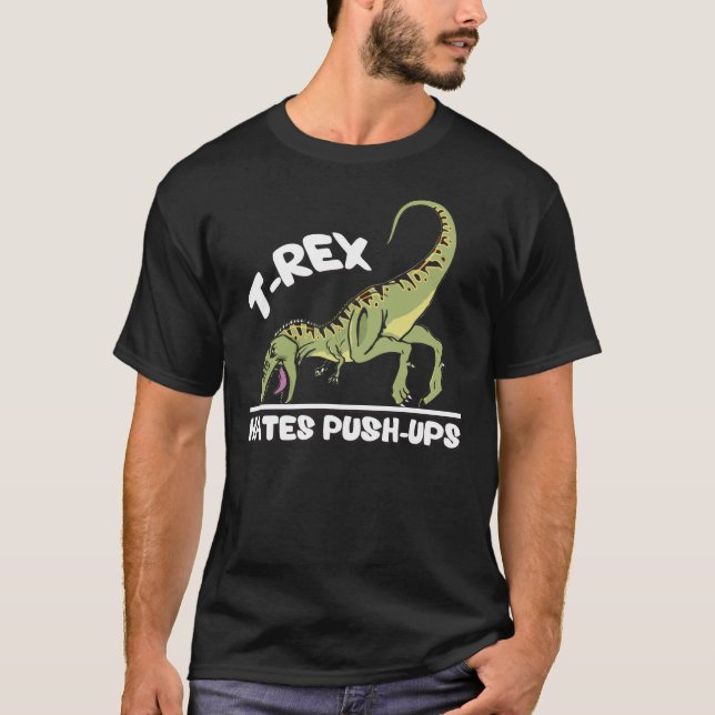 T-Rex-hastighetspenslar Tee (Framsida)