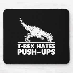T-rex Hatar Armhävningar Rolsträning Workout Cool Musmatta