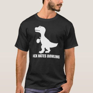 T-Rex hatar bowlingmörkT-tröja Tee