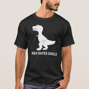 T-Rex hatar duellmörkT-tröja Tee Shirt