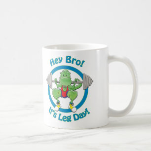 T-Rex. Hey Bro! Den är lägger benen på ryggen d Kaffemugg