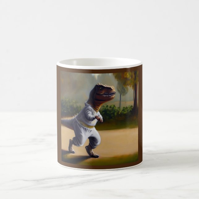 T Rex Jogger Kaffemugg (Center)