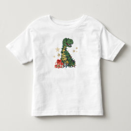 T-Rex Julen - Roliga Dinosaurie Julbelysningar T Shirt