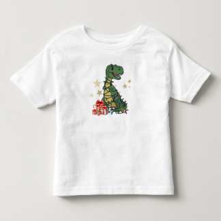 T-Rex Julen - Roliga Dinosaurie Julbelysningar T Shirt