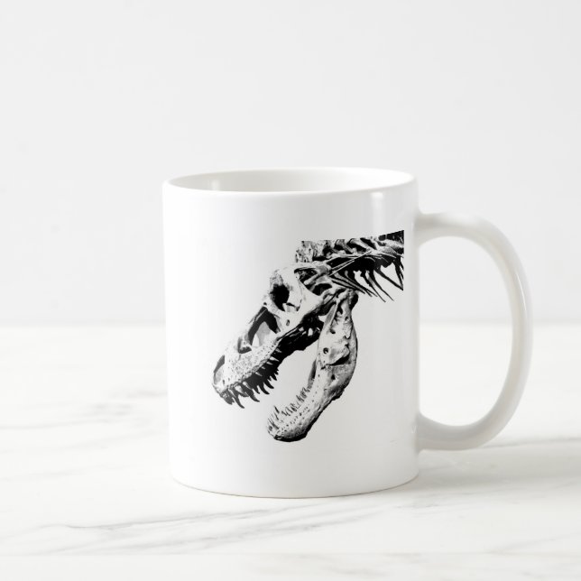 t-rex kaffemugg (Höger)