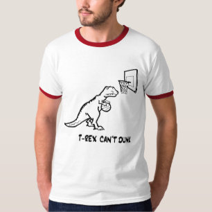 T-Rex kan inte dunk - skräddarsy Tröja