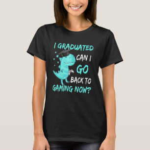 T Rex kan jag gå tillbaka till spel-Studenten-vide Shirt
