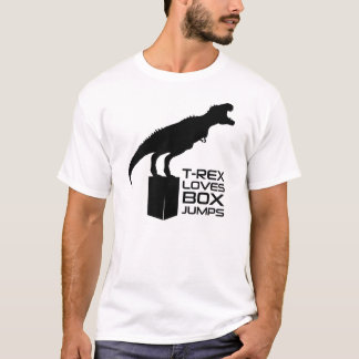 T-Rex kärlekar boxas den hopp" T Shirt