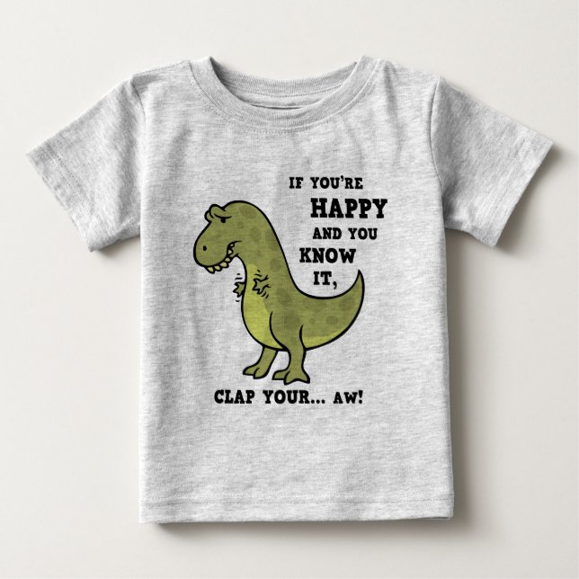 T-Rex, klausul II T-shirt (Framsida)