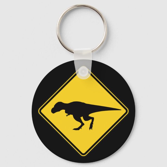 T-Rex-korsning Nyckelring (Framsida)