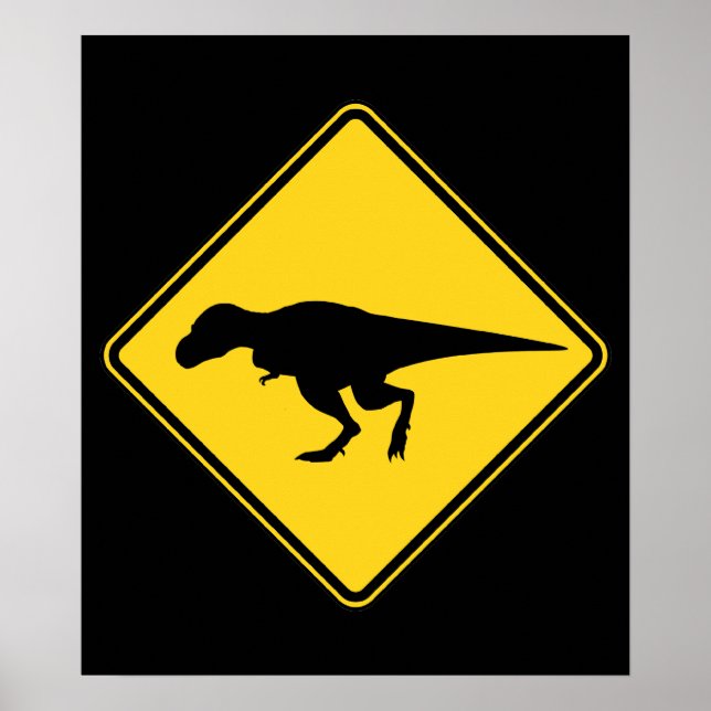 T-Rex-korsning Poster (Framsidan)