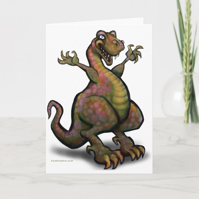 T-Rex Kort (Framsida)