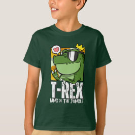 T-rex - Kung vid jungeln T Shirt