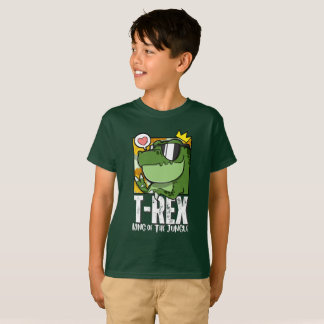 T-rex - Kung vid jungeln T Shirt