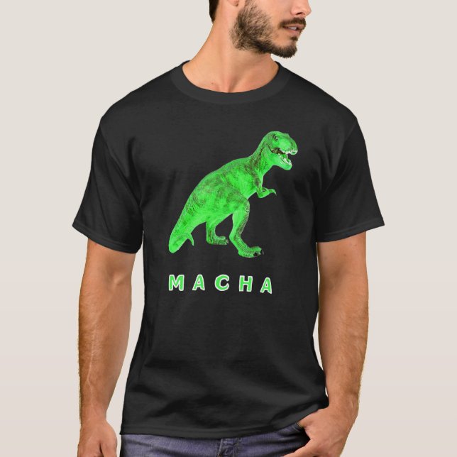 T Rex Macha-Grottman T Shirt (Framsida)