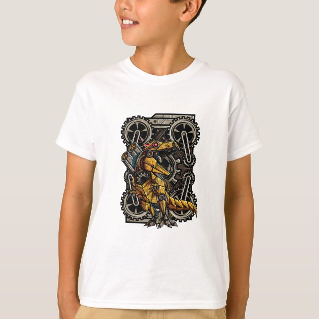 T-Rex Mech T Shirt (Framsida)
