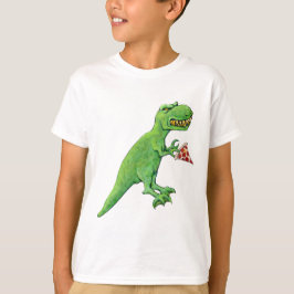 T-Rex med Pizza Tröja