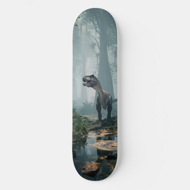 T-Rex Mini Skateboard Bräda 18,5 Cm (Framsida)