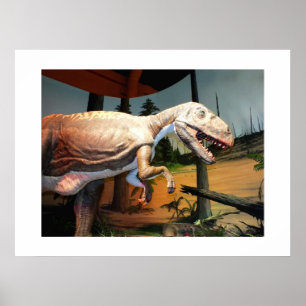 T. rex-modell poster