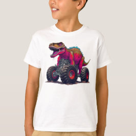 T-Rex Monster Lastbil T Shirt