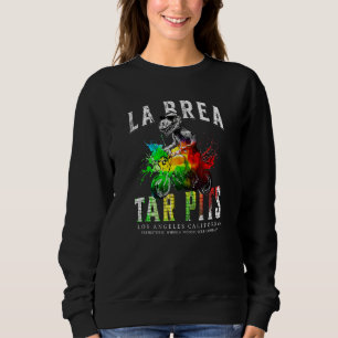 T Rex Motorcykel Biker La Brea Tjäregropar L A Fär Shirt